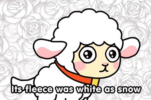 Mary had a little lamb (FREE) 　-Jajajajan Kids Song & Coloring picture book series screenshot 3