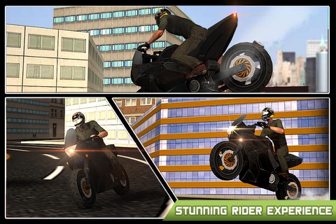 Extreme Motor Bike Ride simulator 3D – Steer the moto wheel & show some extreme stunts screenshot 2