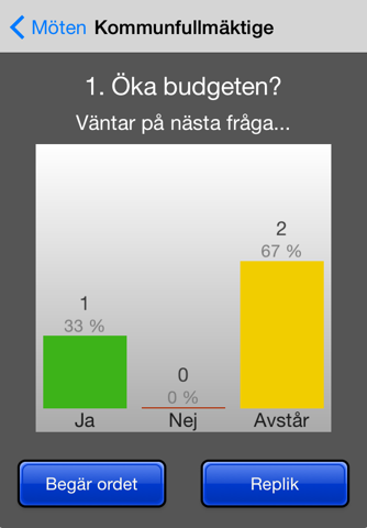 Atea Votering screenshot 2