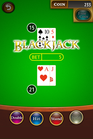 The Blackjack ◆ Completely Free ◆ World’s most popular Casino Game screenshot 2