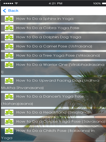 Yoga Lessons - Learn Yoga Poses for Beginners