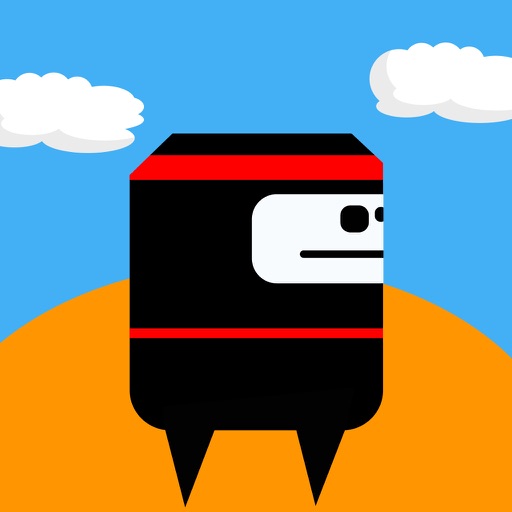 A Ninja Man Jump Master - Spring Mr Ninja Along The Stick Platforms icon