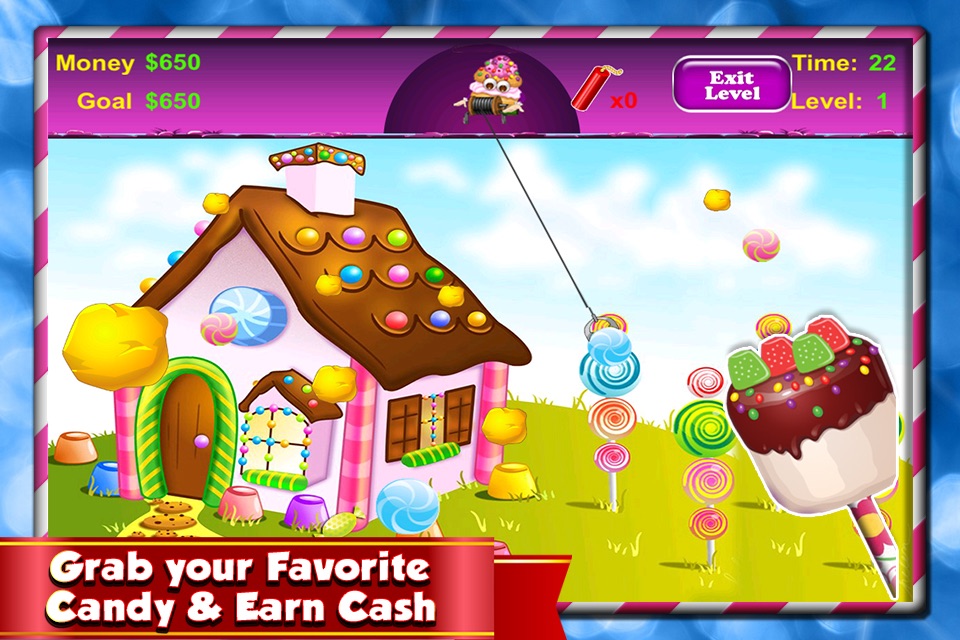 Sweet Candy Carnival Prize Claw Grabber - Fun Free Fair Arcade Games screenshot 2