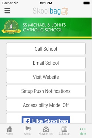 Ss Michael & John's Catholic School - Skoolbag screenshot 4