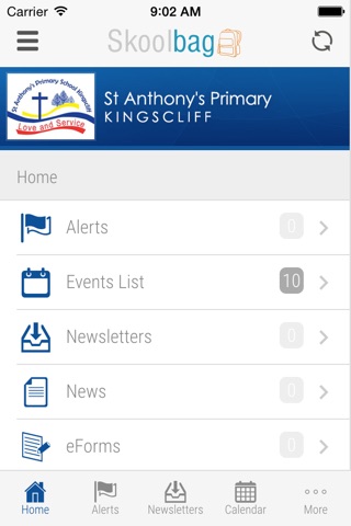 St Anthony's Primary School Kingscliff - Skoolbag screenshot 2