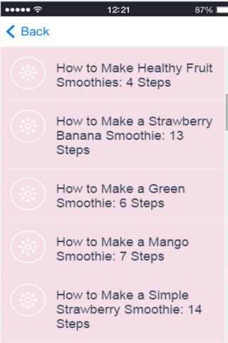 Smoothie Recipes - Learn How to Make a Smoothie Easily screenshot 2