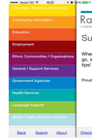 Support Services screenshot 2