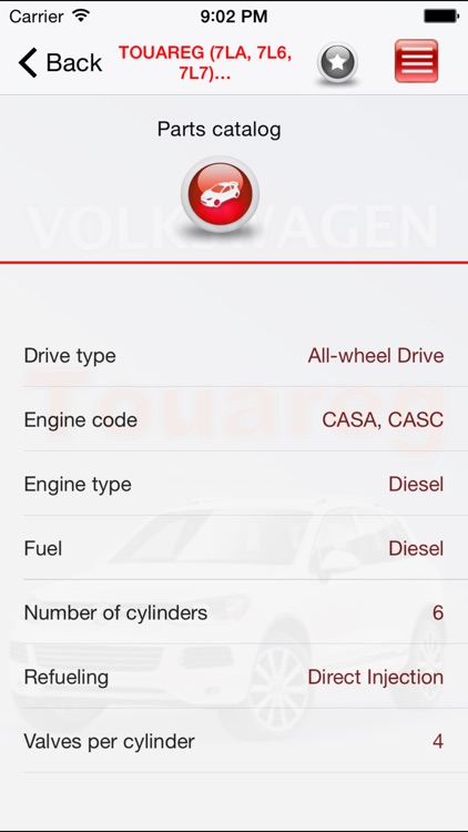 AutoParts VW Touareg screenshot-3