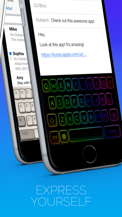 Cool Keyboards Pro for iOS 8 screenshot 5