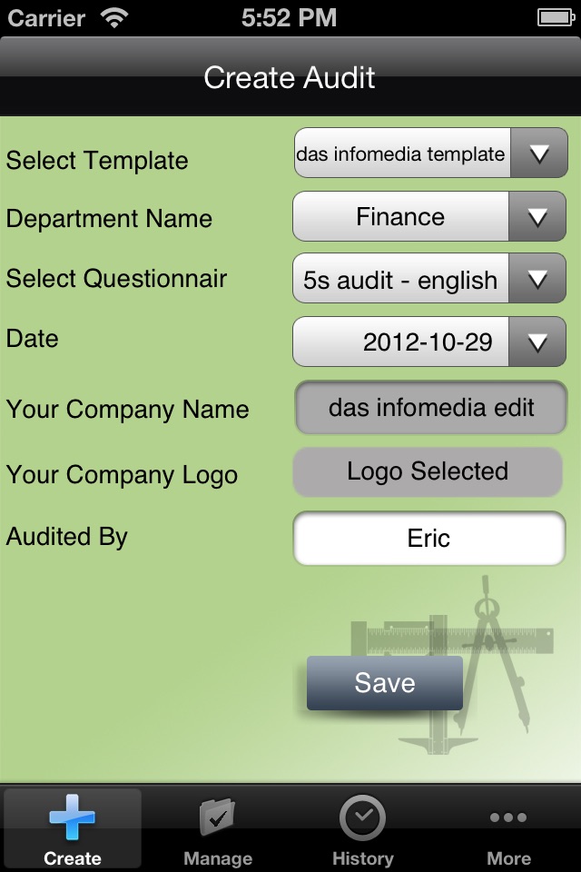 5s audit app on cloud screenshot 3