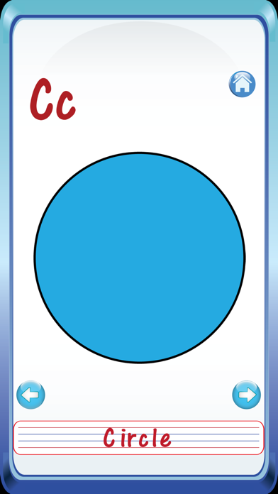 How to cancel & delete Kids First Math Geometric shapes flash cards from iphone & ipad 2