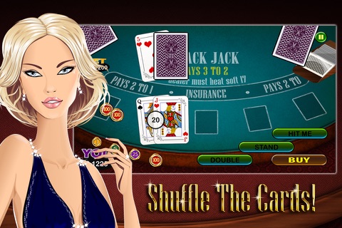 Blackjack 21 Casino - Win Money From Gambling Game screenshot 4