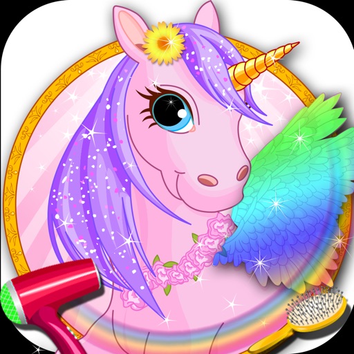 Pony Care Resort - Pretty pony dress up and princess spa & salon game icon