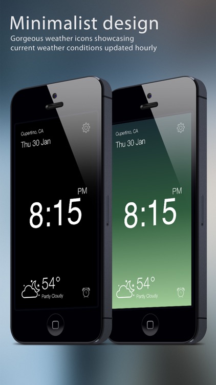 Clock IT - Modern Nightstand Music Alarm