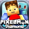 DIAMOND (PIXELMON Edition) - Hunter Survival Mini Block Game with Multiplayer iPhone / iPad