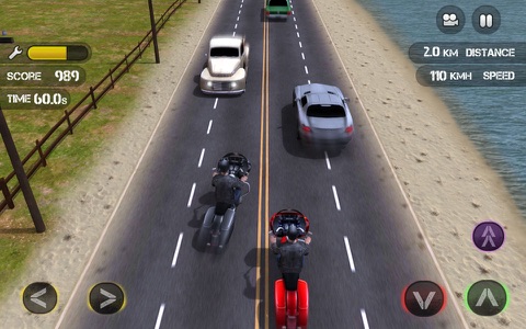 Race the Traffic Moto screenshot 2