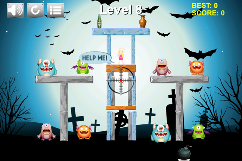 Monster Tower - Shoot & Crash screenshot 2