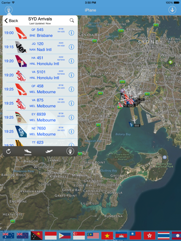 Australia Airport - iPlane Flight Informationのおすすめ画像1