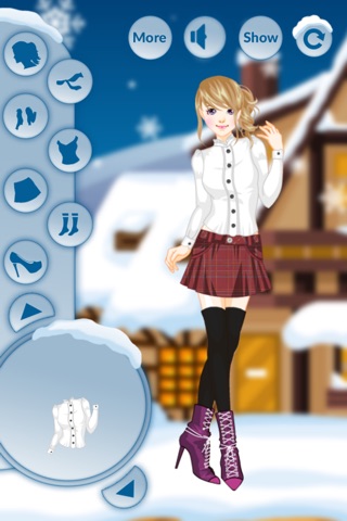 Dress Up Games - Frozen Girl Games screenshot 3