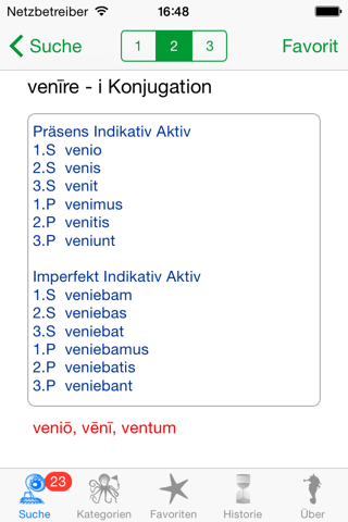 Smaragduplus - Latein Deutsch Wörterbuch screenshot 4