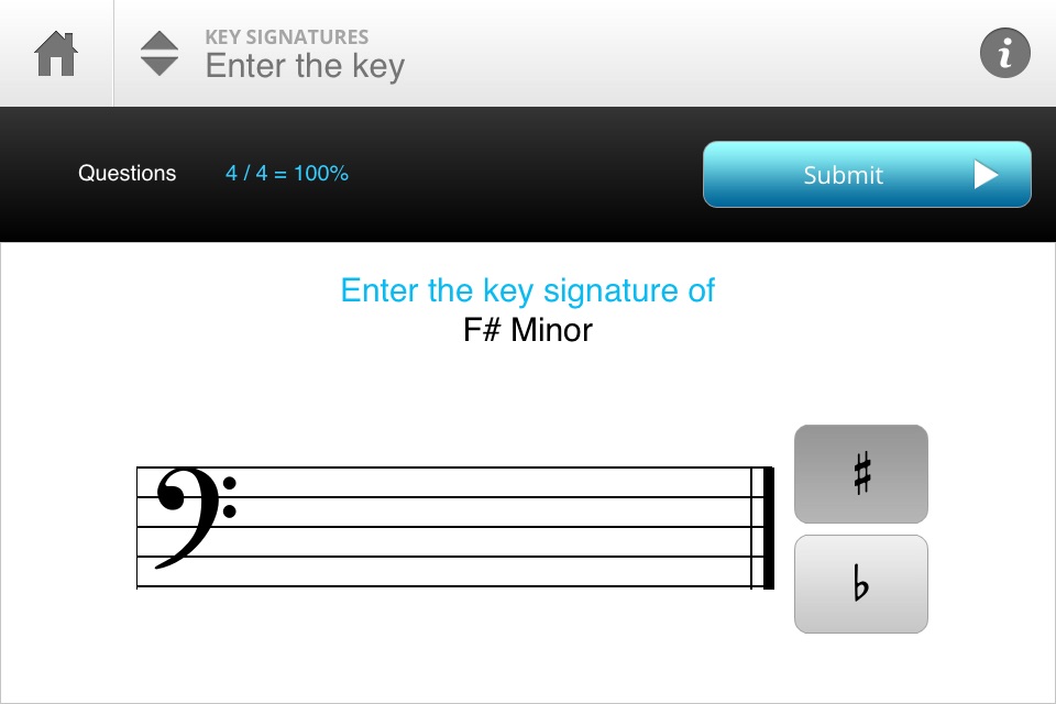 Musition Key Signatures screenshot 3