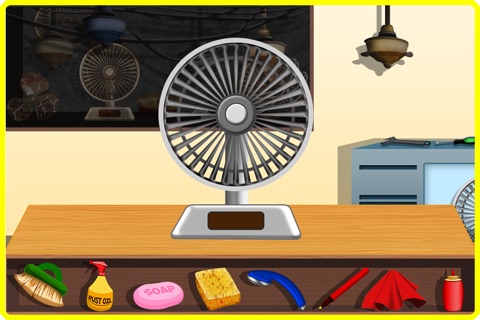 Fan Repair Shop – Little kids fix the electrical accessories in this mechanic game screenshot 3