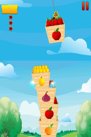 A Happy Farm Fruit Garden FREE - Little Farmer Drop Game for Kids screenshot 2