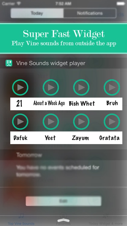 SOUNDBOARD for Vine & Sounds widget player