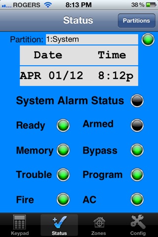 HABIT DSC Alarm Monitor screenshot 2