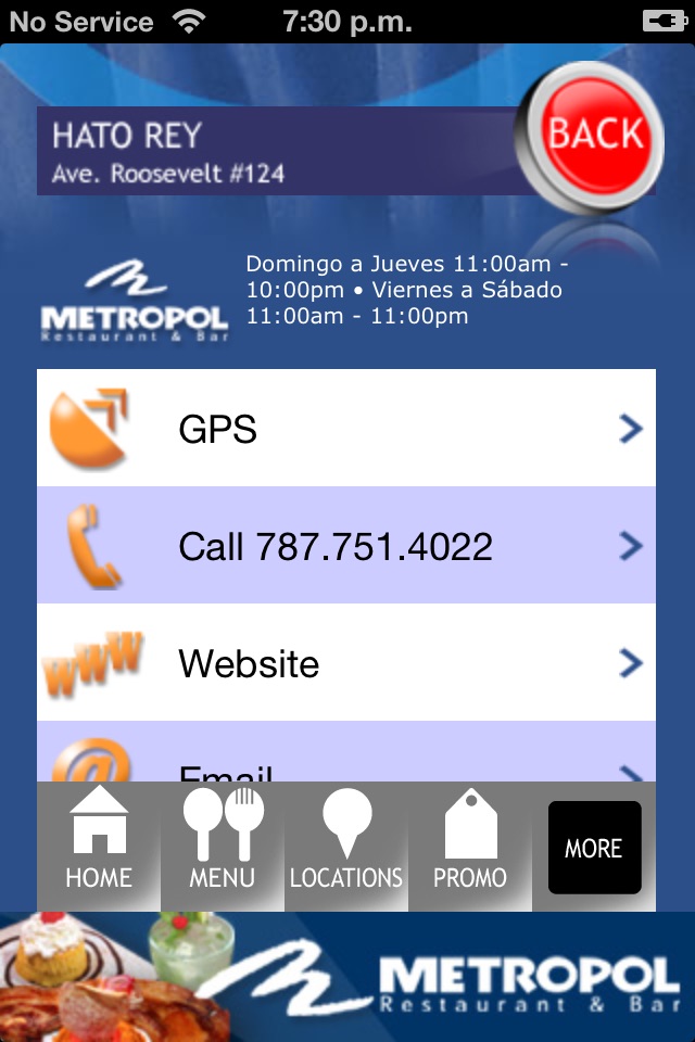 Metropol Restaurant Puerto Rico screenshot 4