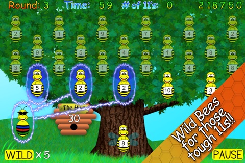 Bee-Leven Solitaire screenshot 3