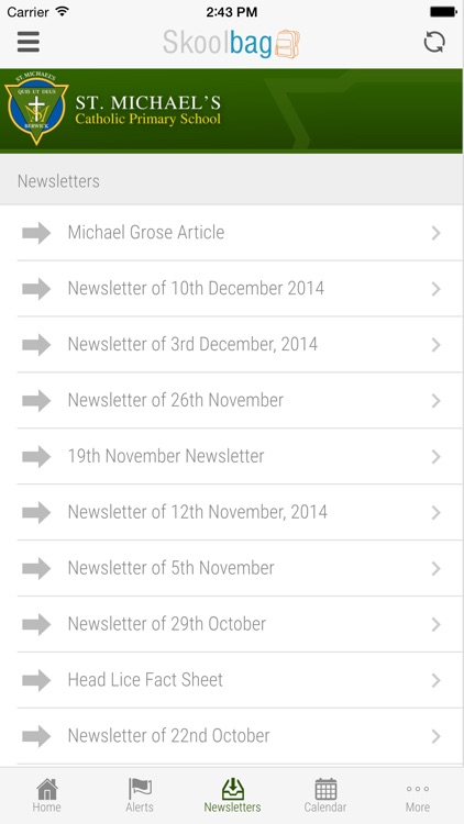 St Michaels Catholic Primary School - Skoolbag screenshot-3