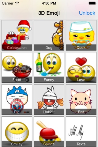 Animated 3D Emoji - Share Emoticons screenshot 2