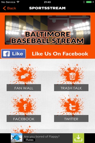 BALTIMORE BASEBALL STREAM screenshot 3