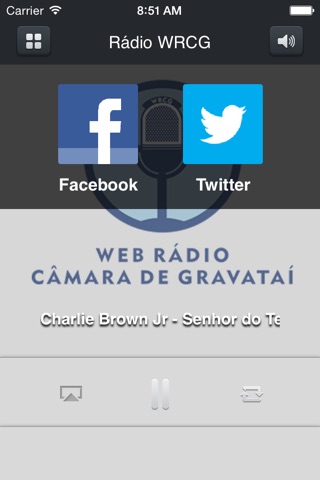 Web Rádio Câmara Gravataí screenshot 2