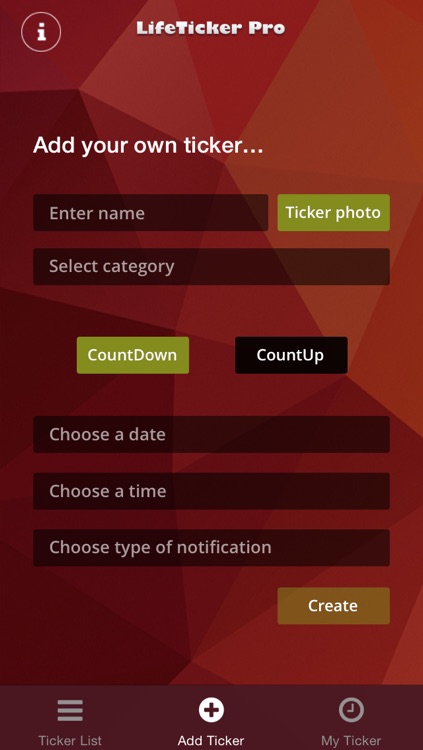 LifeTicker Pro - Ultimate Countdown Event Reminder & Life Analytics! screenshot-4