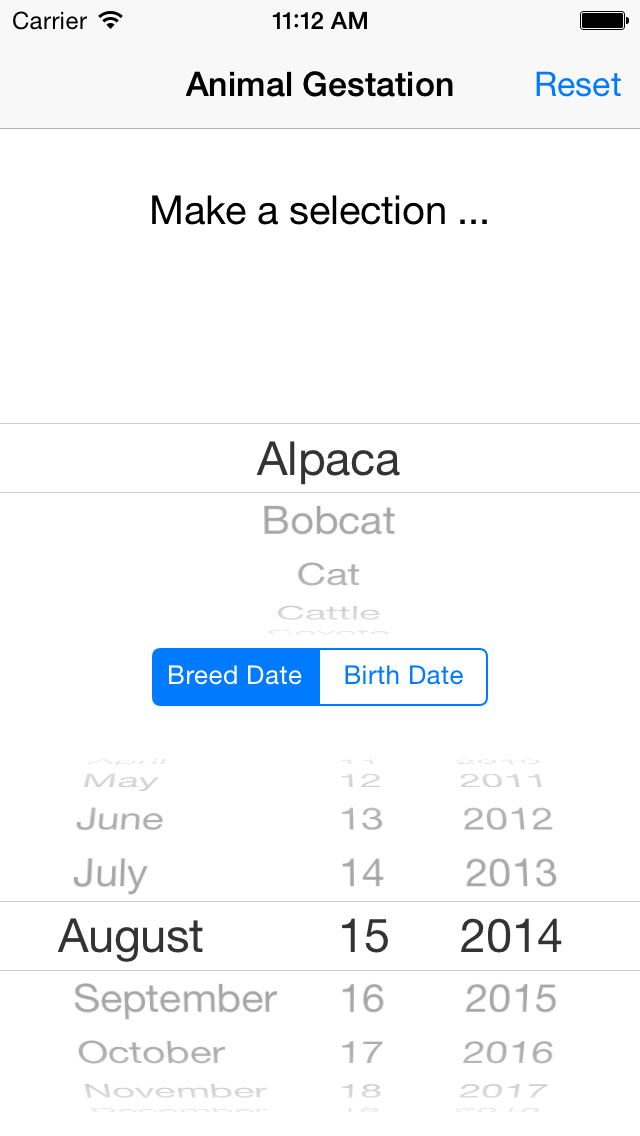 How to cancel & delete Animal Gestation from iphone & ipad 1