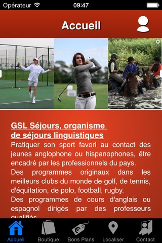 Génération Sports & Langues screenshot 2
