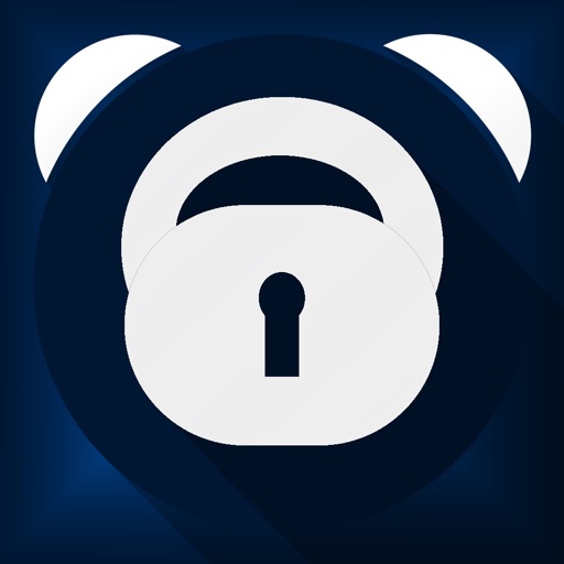 Lockable Alarm Clock - Black Edition iOS App
