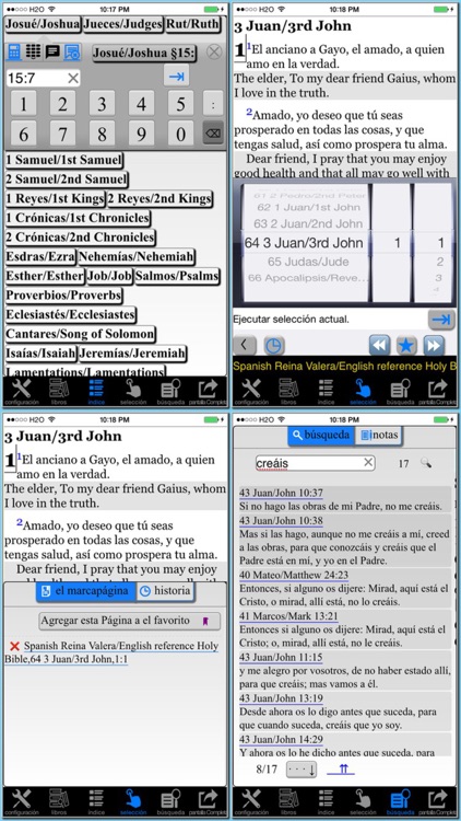 Spanish(Reina Valera)/English reference Bible screenshot-3