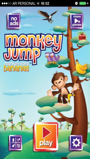 Monkey Jump  --  Mojo Super Fun  Free Ad