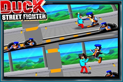 Duck Street Fighter ( Road Fighting Cartoon Arcade Game ) screenshot 3