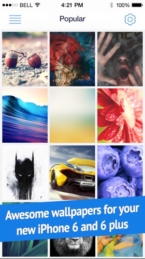 Wallpapers for iPhone 6 and 6 Plus (Retina HD ready parallax(圖1)-速報App