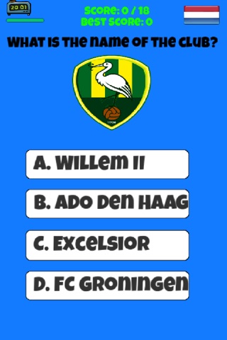 Netherlands Football Logo Quiz screenshot 4