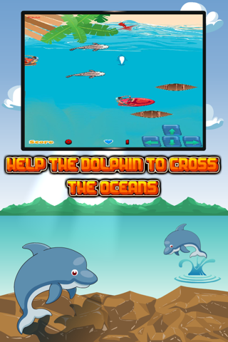 Dolphin Swim Adventure: Keep the Oceans Safe screenshot 2