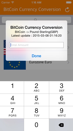 BitCoin Lite - Realtime Bitcoin Currency Convertor(圖3)-速報App