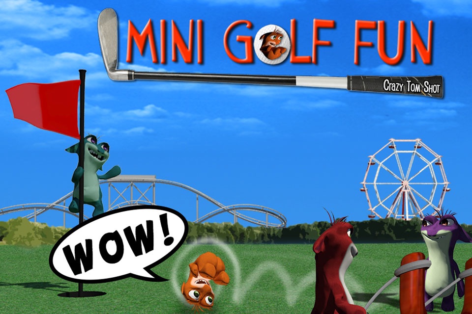 Mini Golf Fun - Crazy Tom Shot screenshot 2