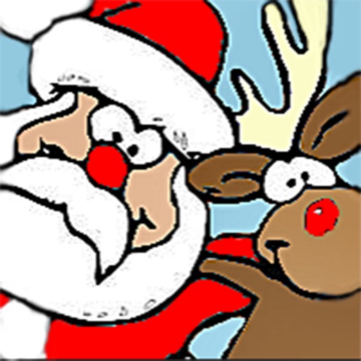 Santa & Rudolph Christmas race