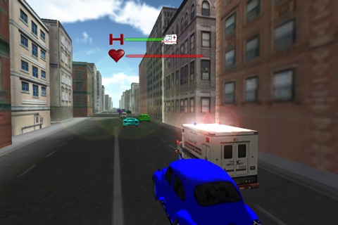 Ambulance Crash - 3D Free Game - The best number one game with the fastest emergencies worldwide screenshot 2