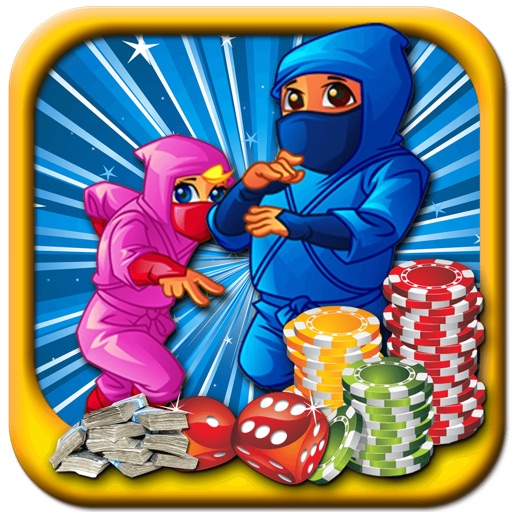 Ninja Slots - Fire Age Slot Machine Game For Ninjas War To Win XP LT Free iOS App